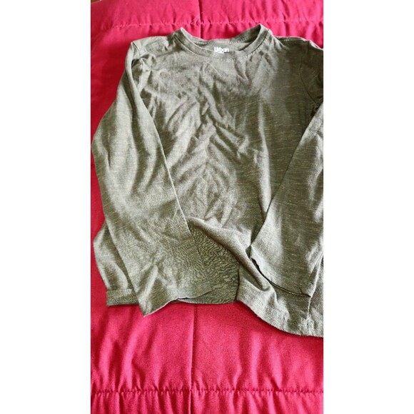 2 Boys Urban Pipeline Shirts Lot Med Olive Green Long Sleeve + L Tie Dye Tee - Picture 2 of 10